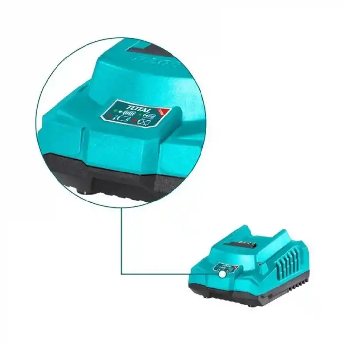 Total TFCLI2001E Lityum Piller için Hızlı Akü Pil Şarj Cihazı