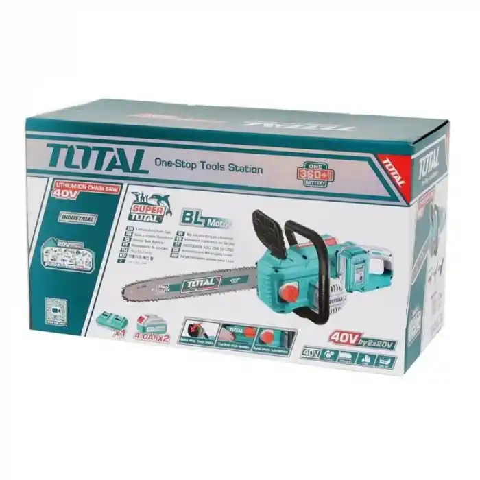 Total TGSLI401682 Akülü Ağaç Testere Motoru 40cm