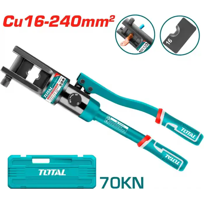 Total THCT0240 Hidrolik Pabuç Sıkma Pensesi