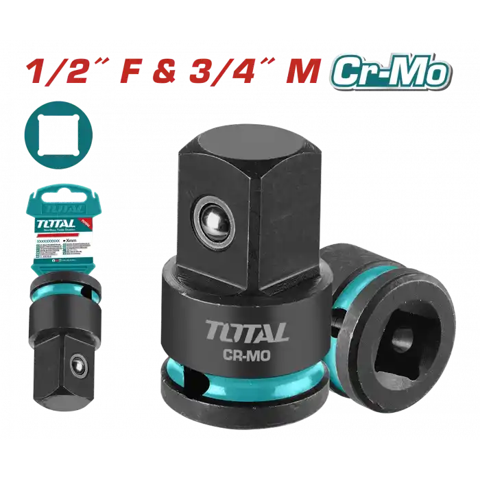 Total THIAD1234 1/2-3/4 Darbeli Lokma Adaptörü