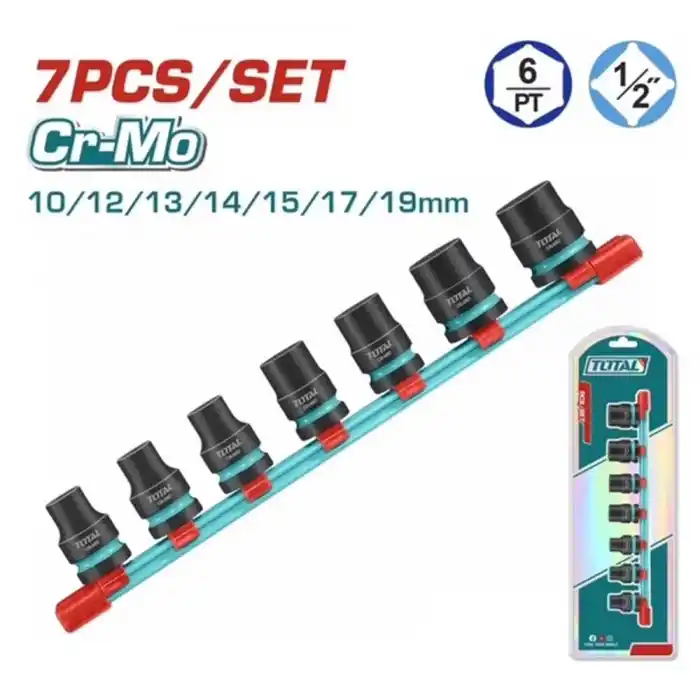 Total THKISD12073 Darbeli Lokma Seti 1/2 7 Parça