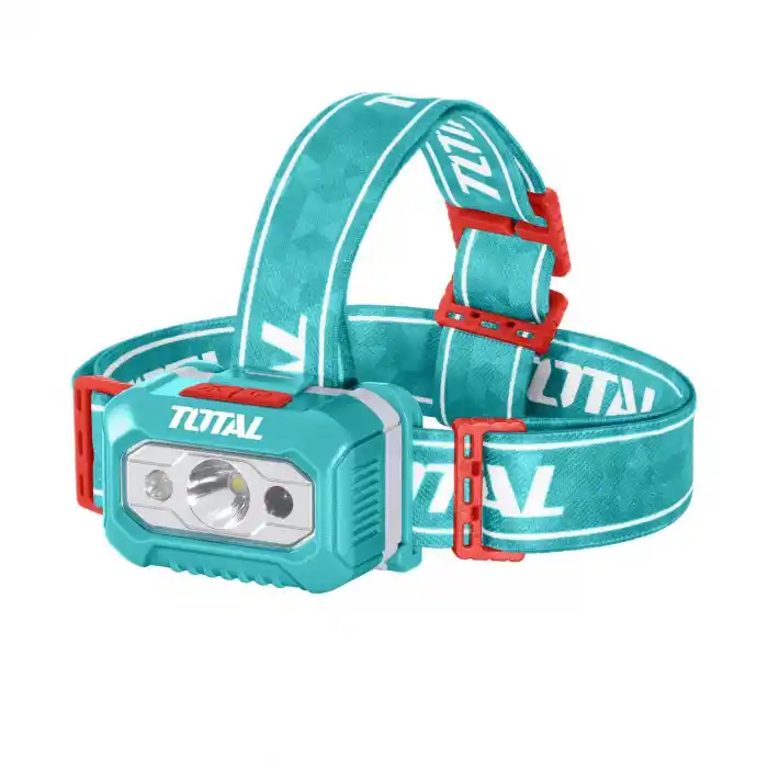 Total THL013AAA6 Şarjlı Hareket Sensörlü IPX4 Led Kafa Lambası Çalışma Işığı