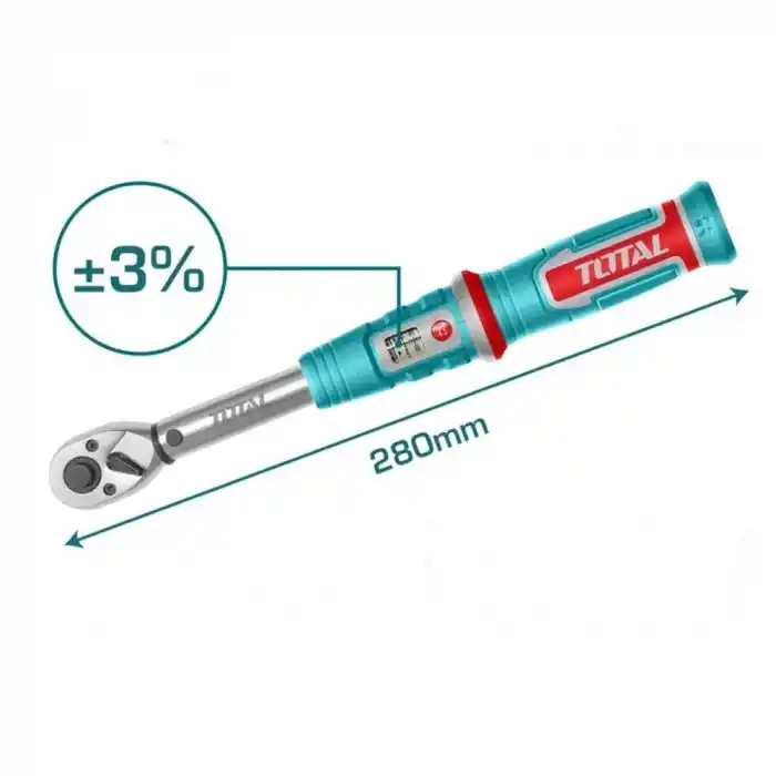 Total THPTW1425N8 1/4 Tork Anahtarı 5-25 Nm