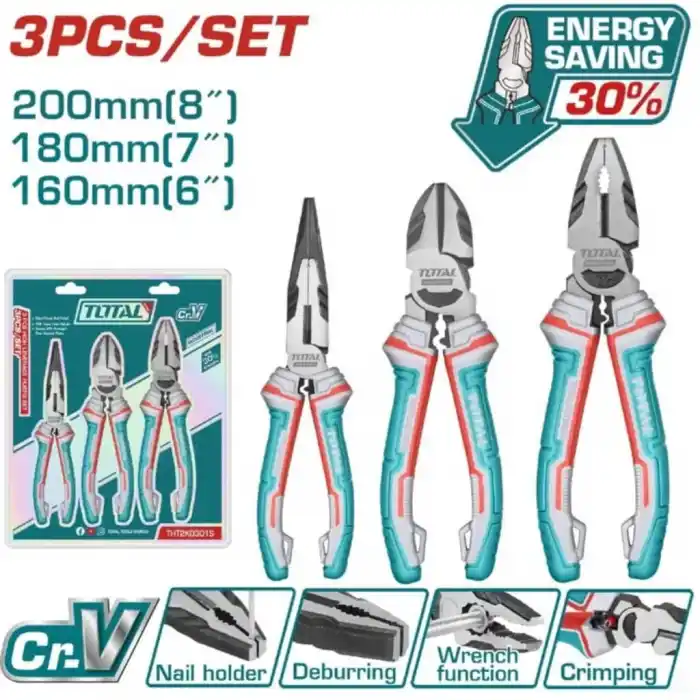 Total THT2K0301S Pense, Yan Keski, Kargaburun Seti