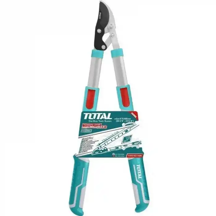 Total THTS1527406 670-880mm Teleskopik Budama Makası