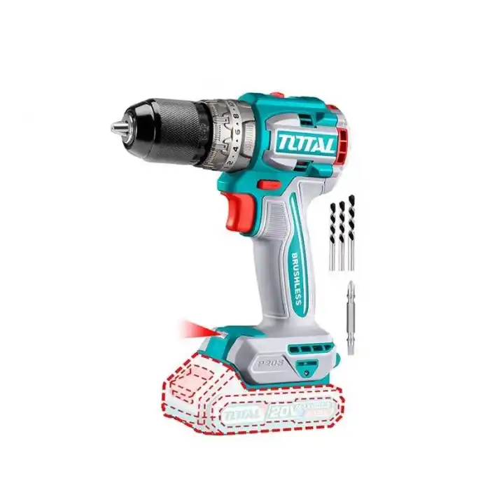 Total TIDLI206028 Akülü Darbeli Kömürsüz Matkap
