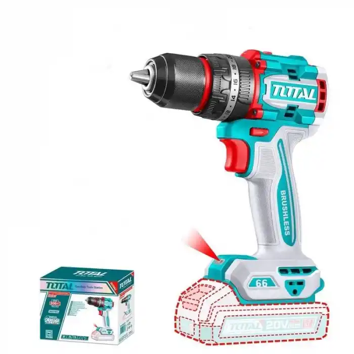 Total TIDLI206681 Solo Akülü Darbeli Matkap