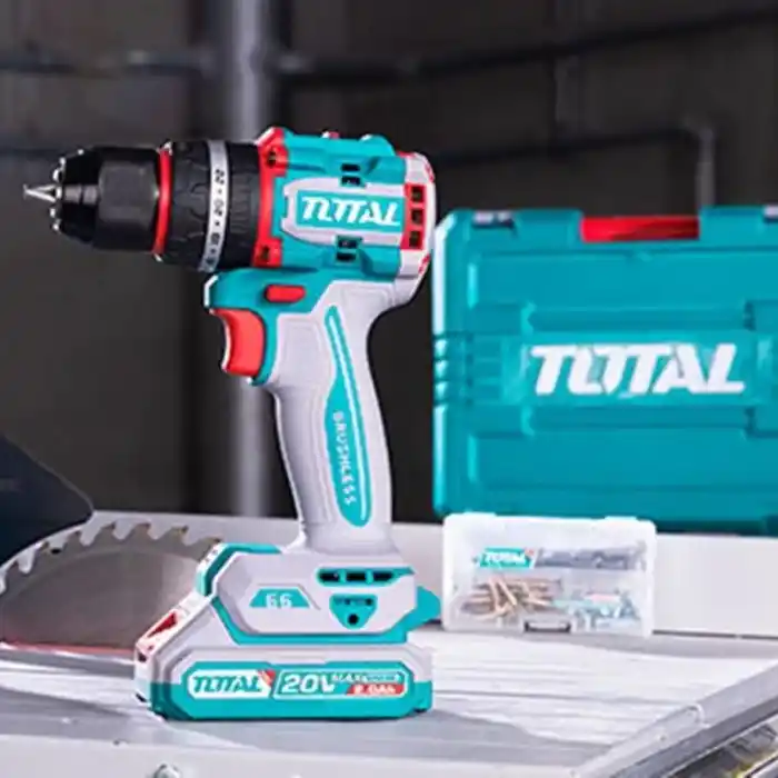 Total TIDLI20668E Akülü Darbeli Kömürsüz Matkap