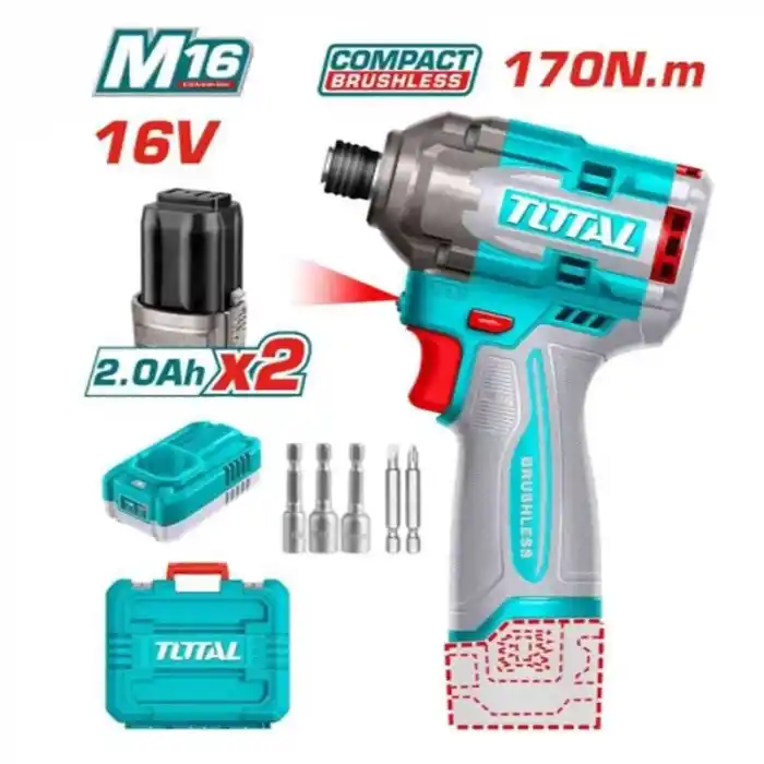 Total TIRLI16178E Akülü Torklu Darbeli Vidalama