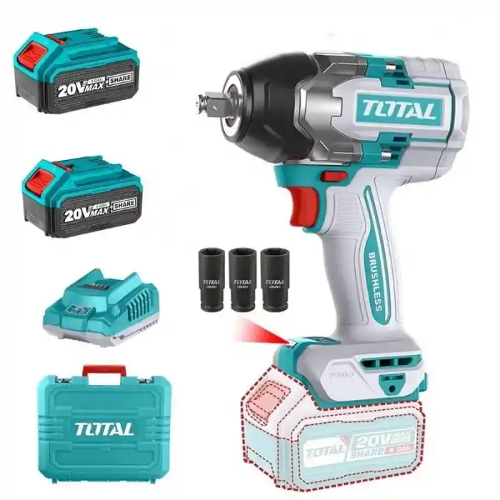 Total TIWLI2085E Akülü Somun Sıkma 1/2 850 Nm