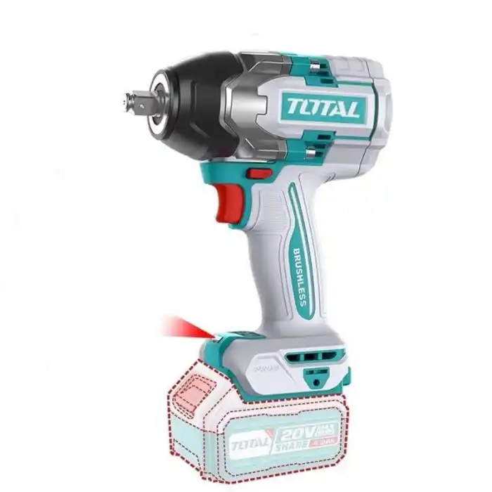 Total TIWLI2085E Akülü Somun Sıkma 1/2 850 Nm
