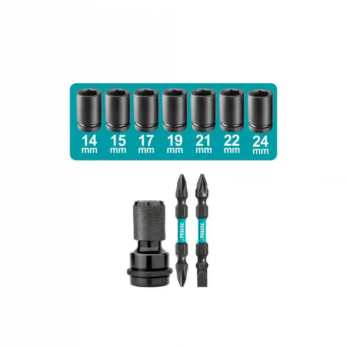 Total TIWLI42602E Akülü Somun Sıkma Sökme 600Nm