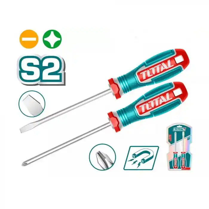 Total TKSDS0226 2 Parça Tornavida Seti