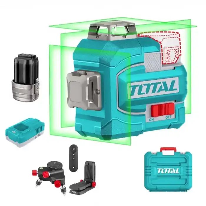 Total TLL301201E Akülü Yeşil Lazer Hizalama