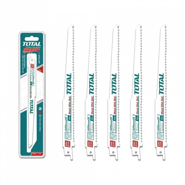 Total TRSB1111DF Çivili Ahşap Kesebilen Tilki Kuyruğu Testere Yedek Bıçağı