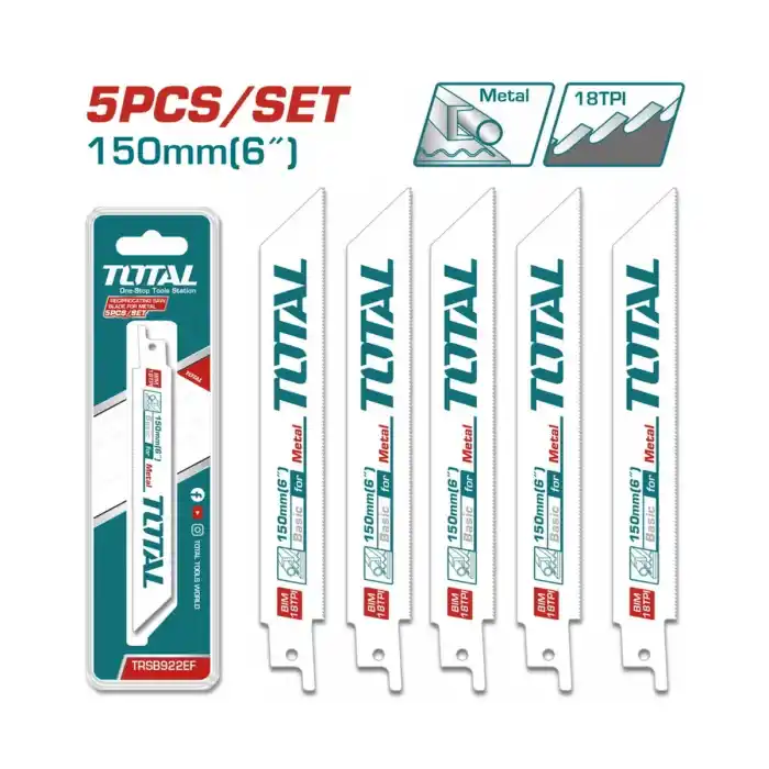 Total TRSB922EF Tilki Kuyruğu Testere Metal Kesme Bıçağı