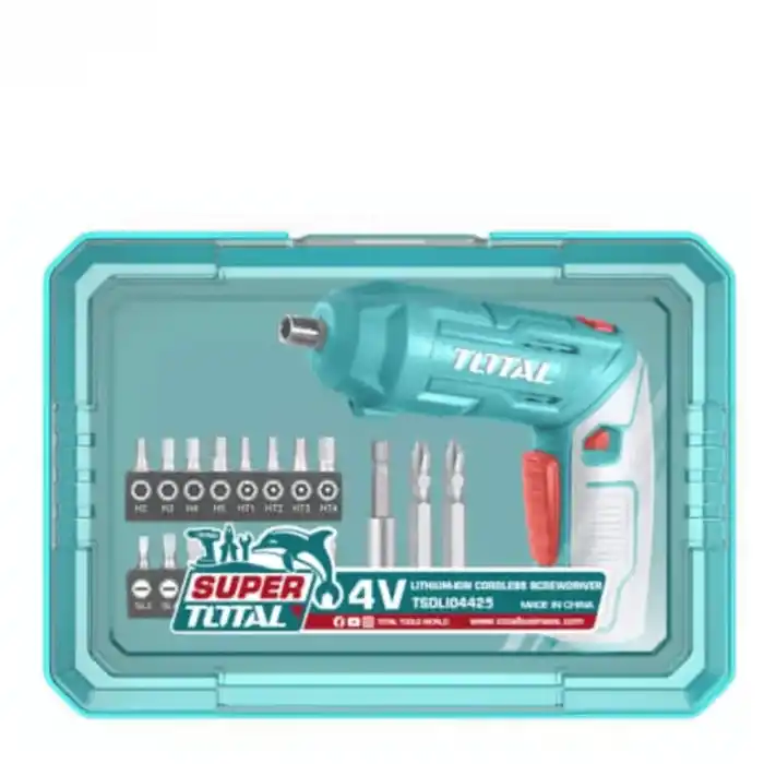Total TSDLI04425 Akülü Katlanabilir Şarjlı Tornavida
