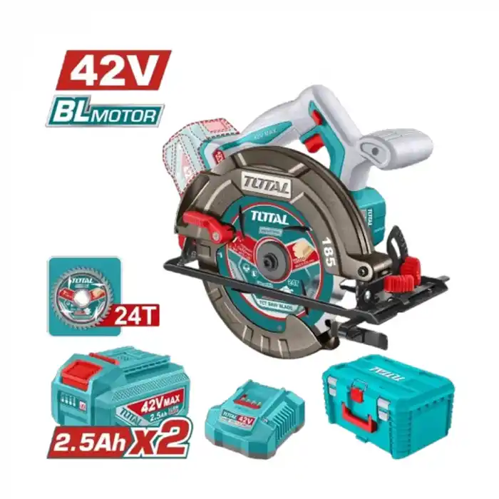 Total TSLI4218512E Akülü Daire Testere 185mm