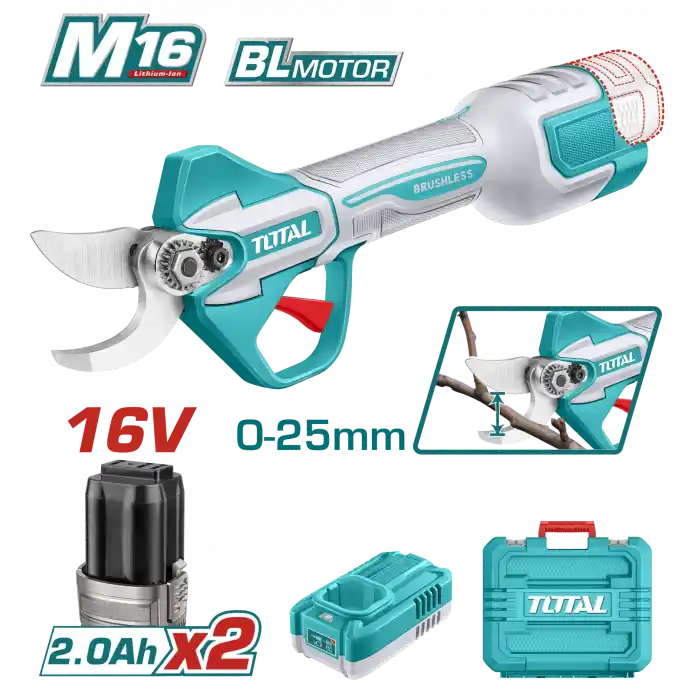 Total TSSLI162582E Akülü Dal Budama Makası