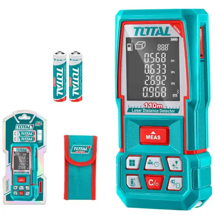 Total TTMT510369 Lazer Mesafe Ölçer Metre 110 Mt
