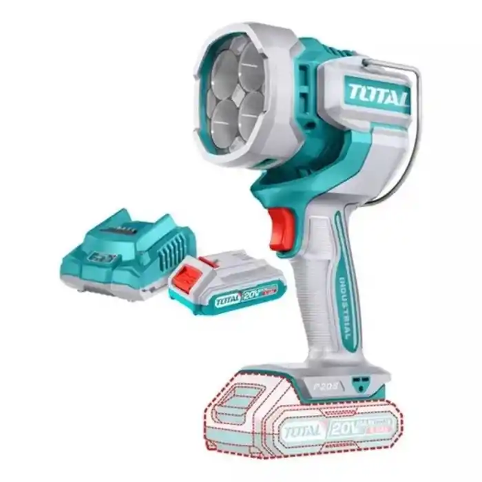 Total TWLI2088E Akülü Led Projektör Lamba Çalışma Işığı 20V 2.0Ah
