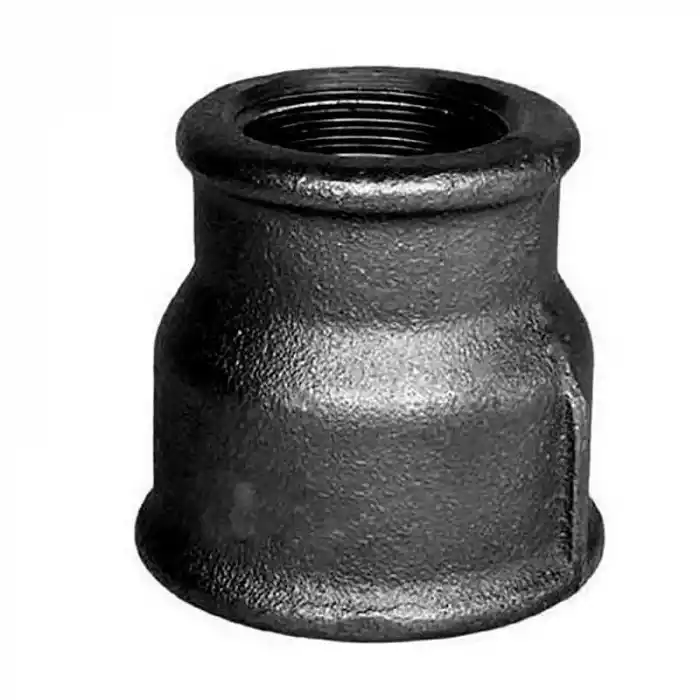 Trakya Döküm 1 1/2x1 1/4 Siyah Manşon Redüksiyon