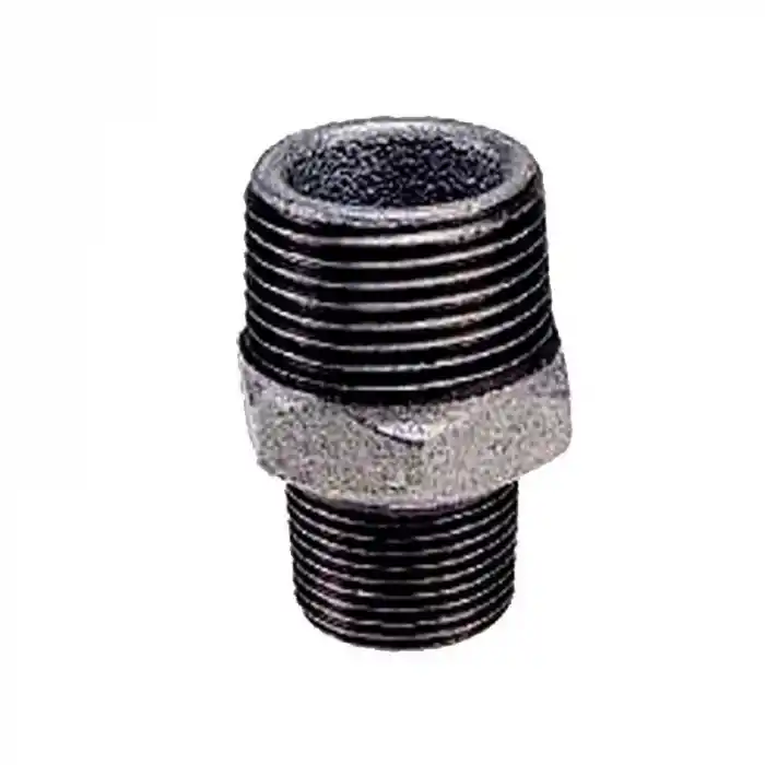 Trakya Döküm 1 1/2x1 1/4 Siyah Nipel Redüksiyon