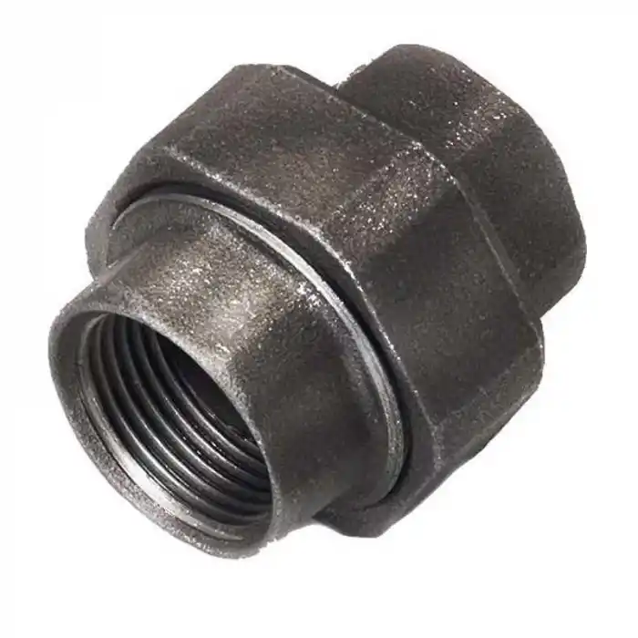 Trakya Döküm 1 1/4 Siyah Düz Rakor