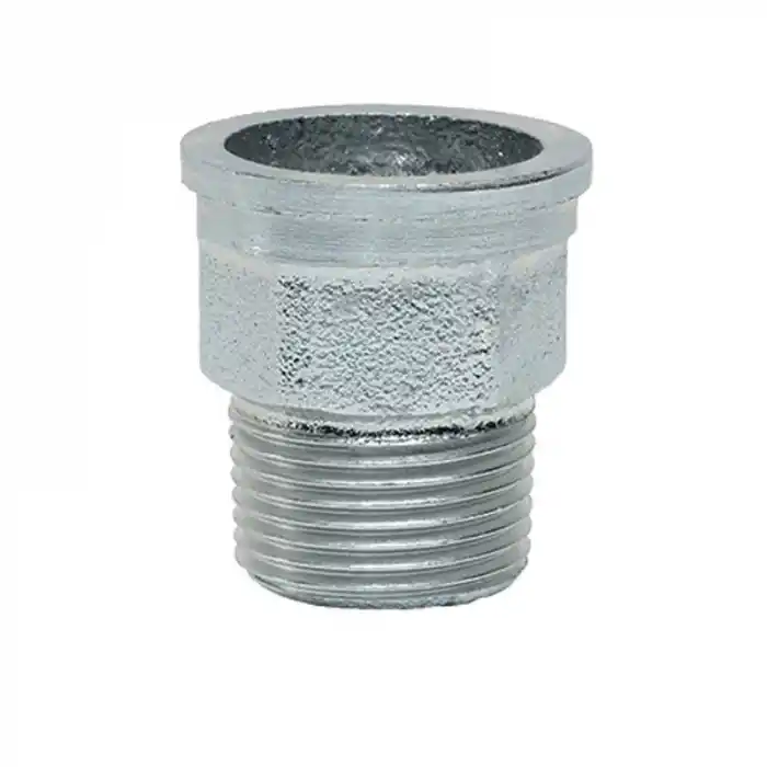 Trakya Döküm 1 1/4x1 Galvaniz Dış İç Dişli Manşon