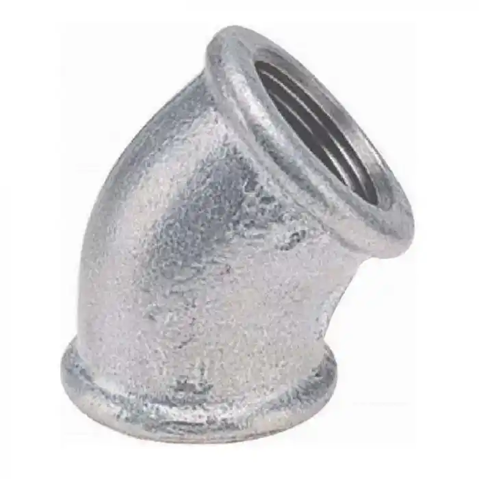 Trakya Döküm 2 1/2 Galvaniz Dirsek 45°