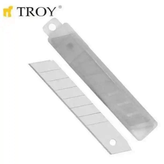 Troy 21610 Maket Bıçağı Yedek Bıçakları (80x9mm)