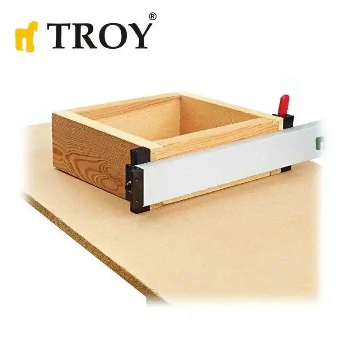 Troy 25007 Kıskaçlı Alüminyum Testere Kılavuzu 122cm