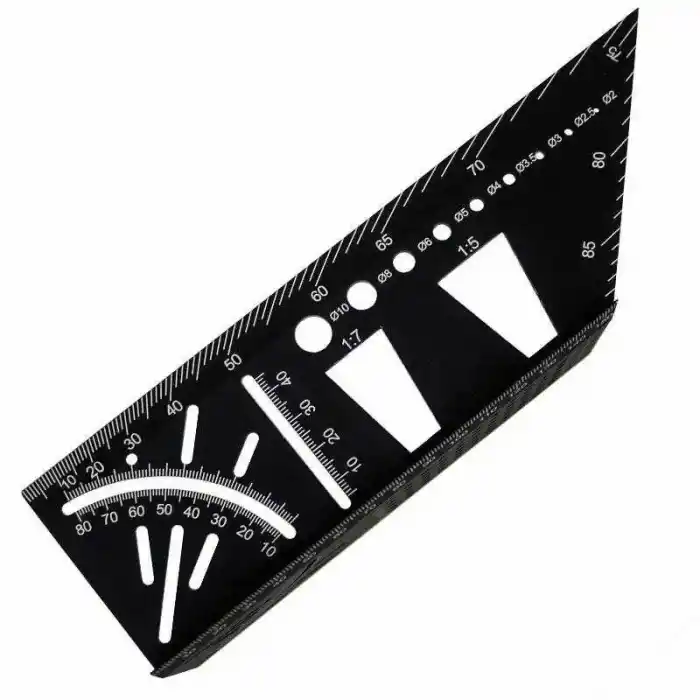 Troy 25901 Alüminyum Kırlangıç Geçme İşaretleme Gönyesi 215mm