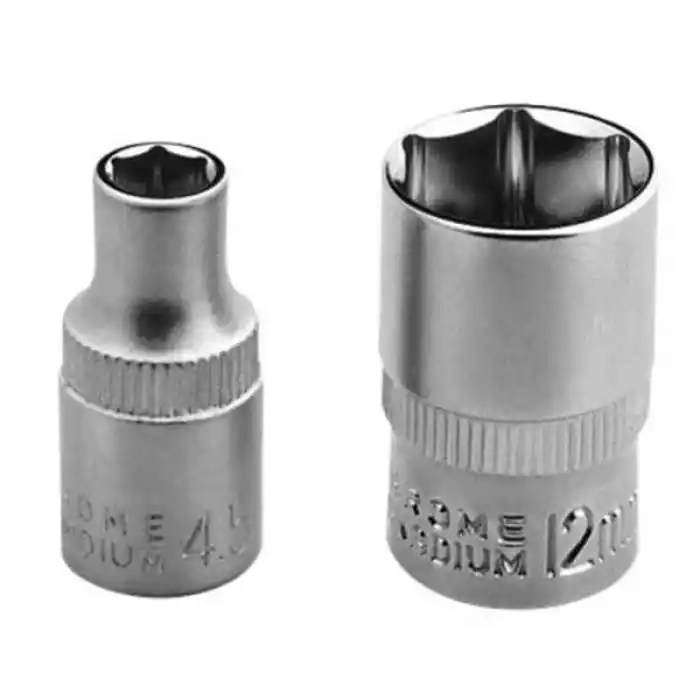 TROY 26153 1/4 inç Lokma (Ölçü 14mm-Çap 19,8mm-Uzunluk 25mm)