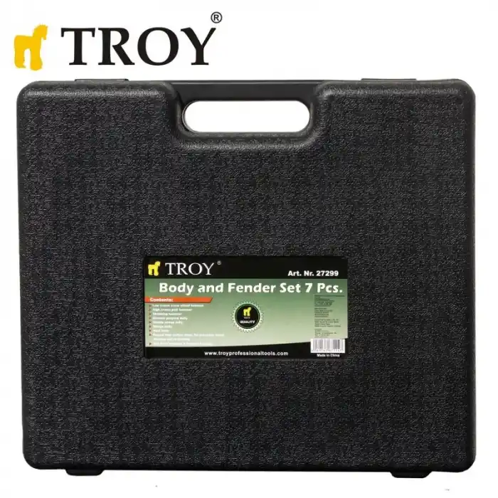 Troy 27299 Kaporta ve Tampon Düzeltme 7 Parça Alet Seti