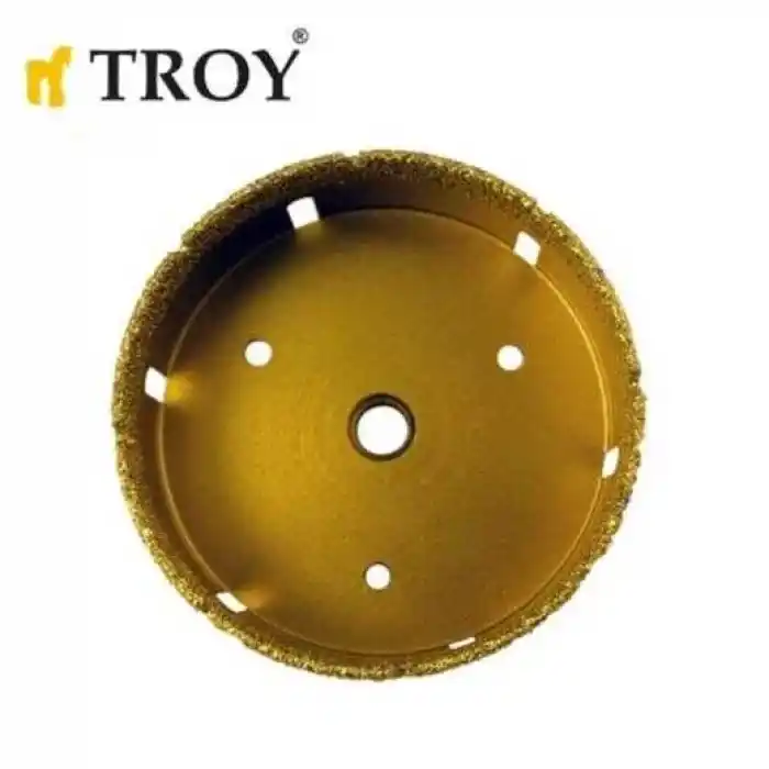 Troy 27450-105 Avuç Taşlamalar için Seramik Kuru Elmas Delici 105mm