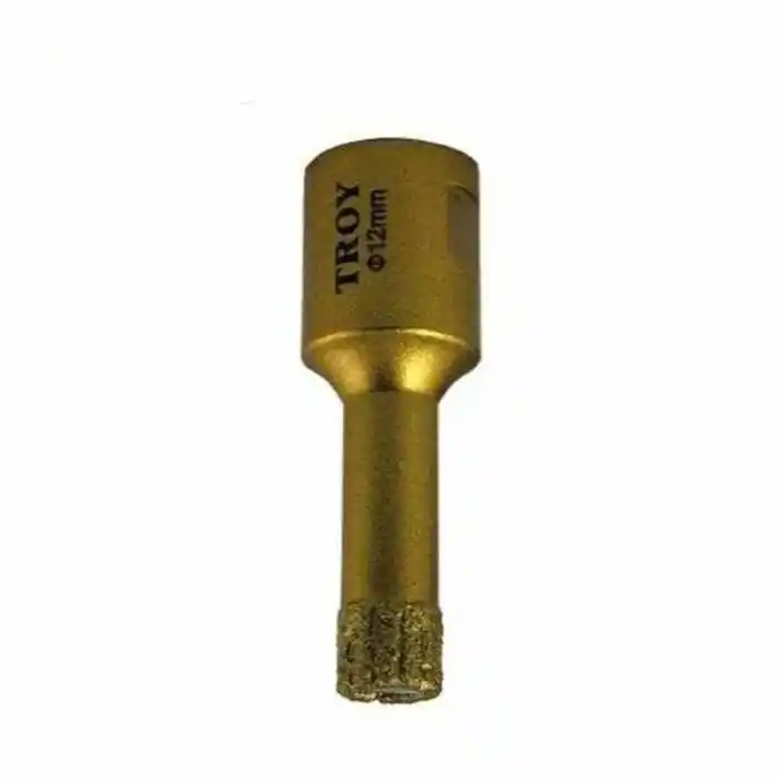 Troy 27450-12 Avuç Taşlamalar için Seramik Kuru Elmas Delici 12mm