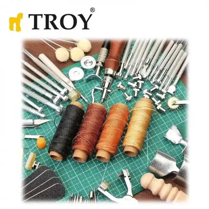 Troy 90018 Deri İşleme Alet Seti 273 Parça