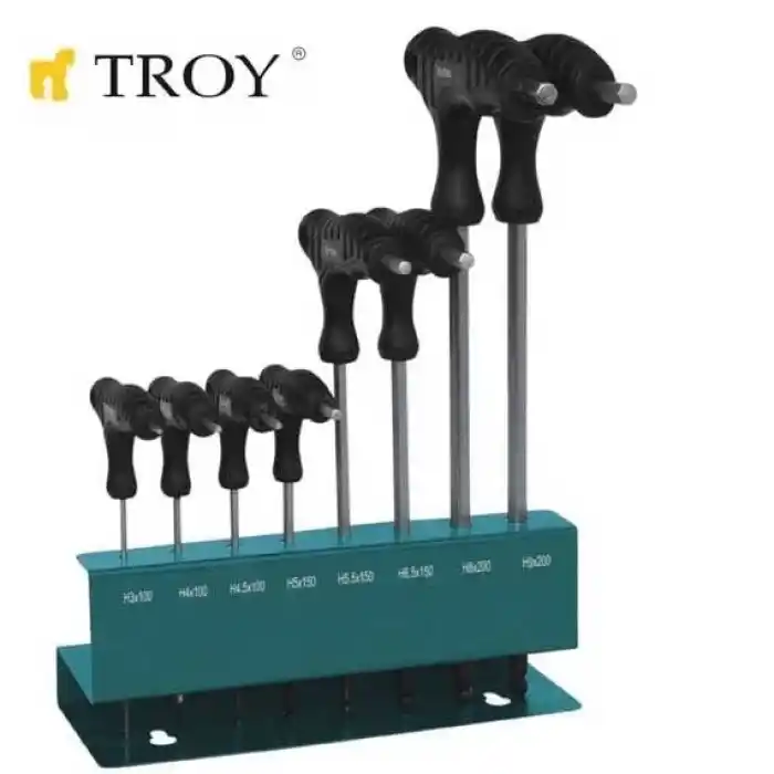 Troy T 22308 T Saplı Alyan Anahtar Seti