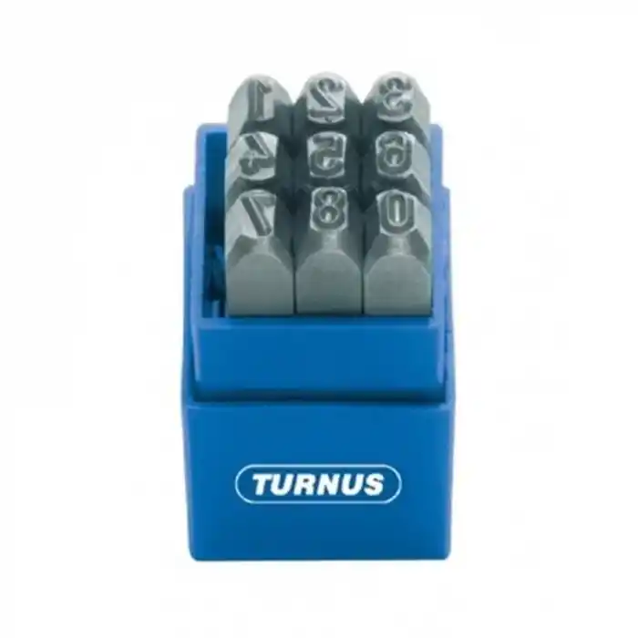 Turnus 328-108 8mm 9lu Set Çakma Rakam Takımı