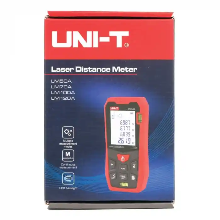 Uni-t LM100A Lazer Metre Mesafe Ölçer 100 Metre