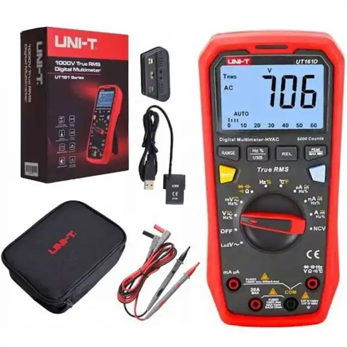 Uni-T UT161D 1000V True Rms Dijital Multimetre