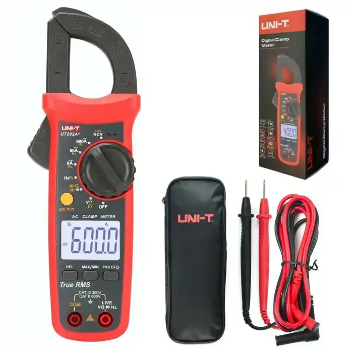 Uni-t UT202A+ 600A Dijital True RMS Pens Ampermetre