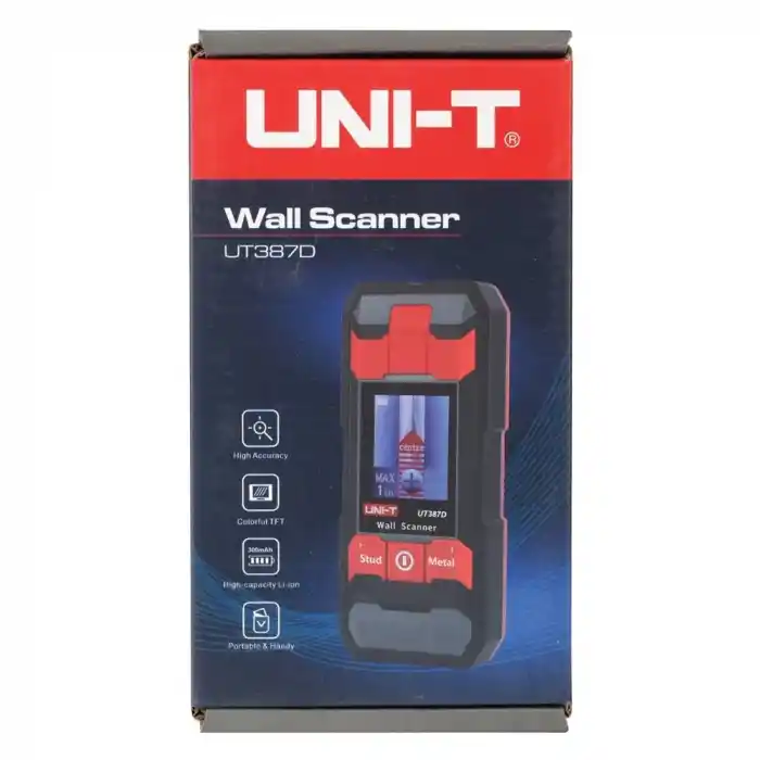 Uni-t UT387D Voltaj ve Metal Dedektörü Duvar Tarayıcı