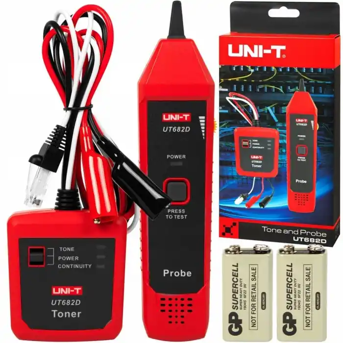 Uni-t UT682D Kablo Bulucu ve Test Cihazı