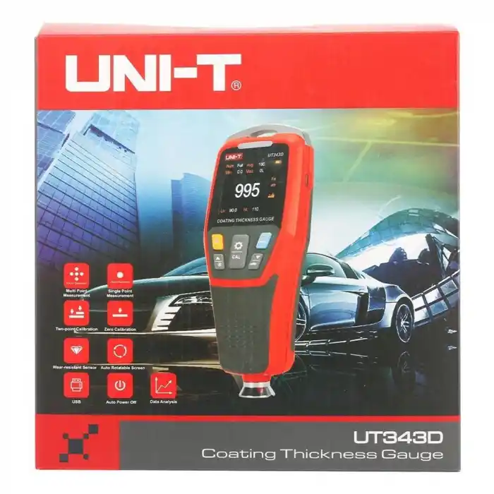 Unit UT343D Dijital Kaplama ve Boya Kalınlığı Ölçme Cihazı
