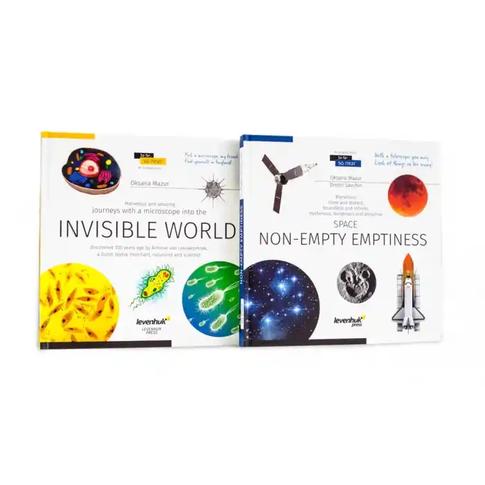 Uzay. Mikro dünya. Bilgilendirici kitap (iki ciltli sürüm). Ciltli kapak