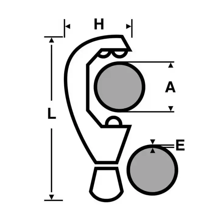 Virax 210630 Plastik Boru Kesici