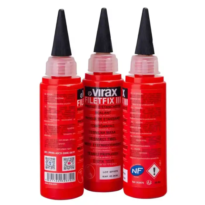 Virax 262682 Filetfix III Boru ve Dişli Sızdırmazlık Sıvısı 60ml