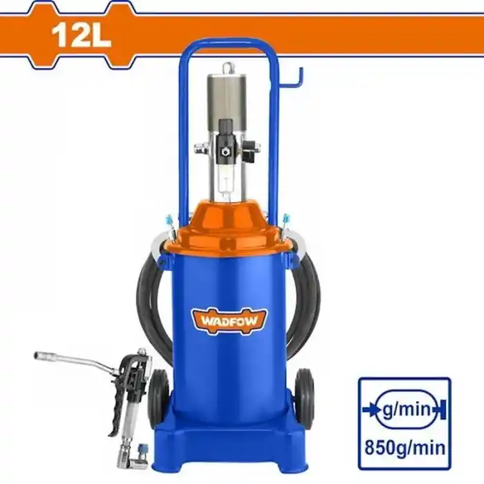Wadfow WAL1A12 12 Lt 50:1 Kovalı Havalı Gres Pompası